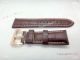 Wholesale Replica Panerai Red Watch Band with Rose Gold Tang Clap 26mm (3)_th.jpg